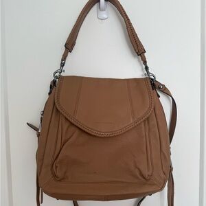 Aimee Kestenberg Brown Leather Backpack